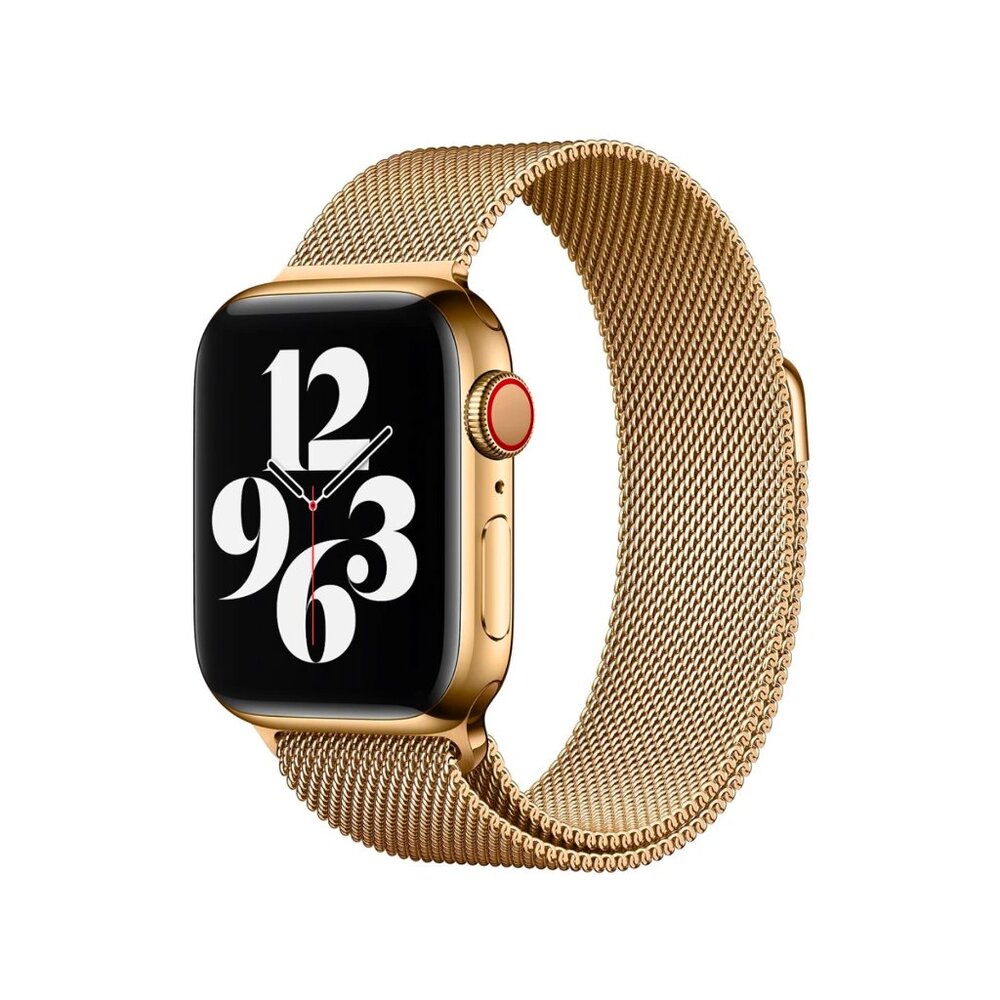 NEW Stainless Steel Mesh Loop Apple Watch Band Strap 38/40/41/42/44/45mm